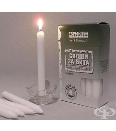 ЛАЙТ КЛУБ СВЕЩИ ЗА БИТА СТАНДАРТ * 18 бр.