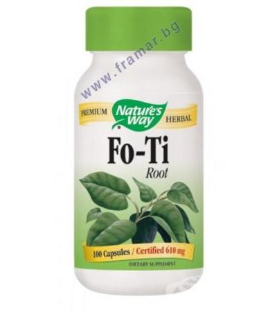 ФО - ТИ капсули 610 мг * 100 NATURE'S WAY