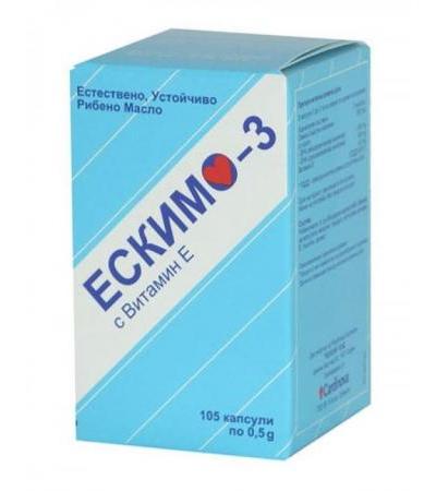 ЕСКИМО - 3 капсули 0.5 г. * 105