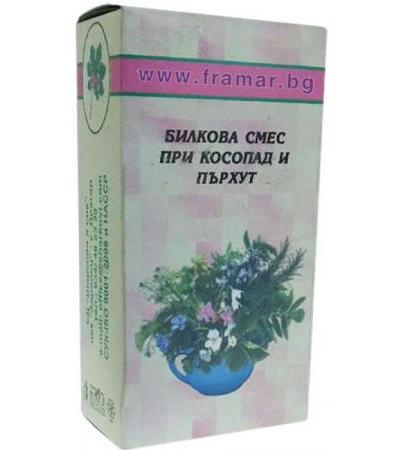 БИЛКОВА СМЕС ПРИ КОСОПАД И ПЪРХОТ 50 гр.
