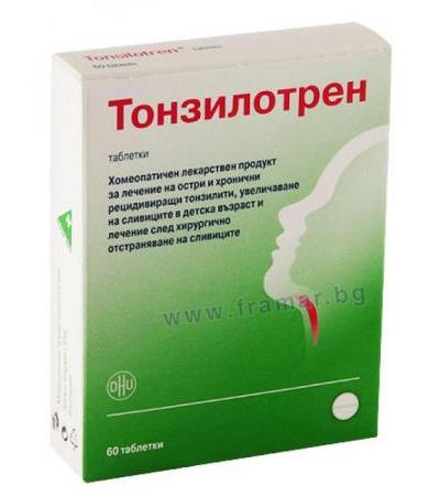 ТОНЗИЛОТРЕН таблетки * 60