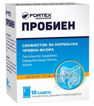 ПРОБИЕН саше * 10 ФОРТЕКС