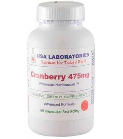 ЧЕРВЕНА БОРОВИНКА капсули 475 мг * 60 USA LABORATORIES