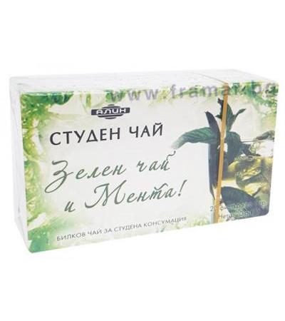 АЛИН ЗЕЛЕН ЧАЙ И МЕНТА ФИЛТЪР * 20