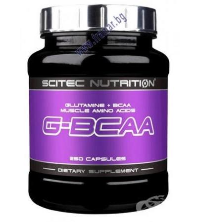 СКАЙТЕК НУТРИШЪН GLUTAMINE + BCAA капсули * 250