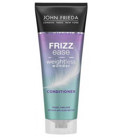 ДЖОН ФРИЕДА FRIZZ EASE ЗАГЛАЖДАЩ БАЛСАМ ЗА ТЪНКА И НЕПОКОРНА КОСА 250 мл
