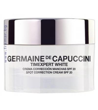 ЖЕРМЕН ДЕ КАПУЧИНИ ТАЙМЕКСПЕРТ WHITE ИЗБЕЛВАЩ КРЕМ ЗА ПИГМЕНТНИ ПЕТНА СЪС SPF 20 50 мл.