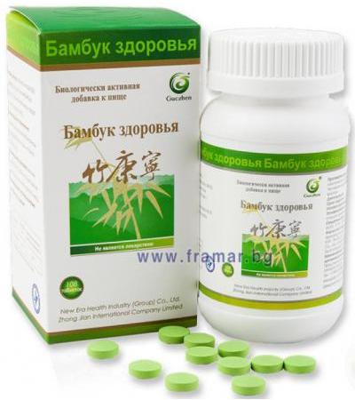 БАМБУК НА ЗДРАВЕТО таблетки * 108