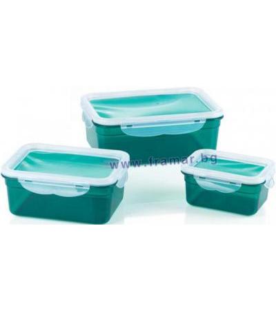 КУТИИ ЗА СЪХРАНЕНИЕ НА ХРАНА GOURMETMAXX * 3