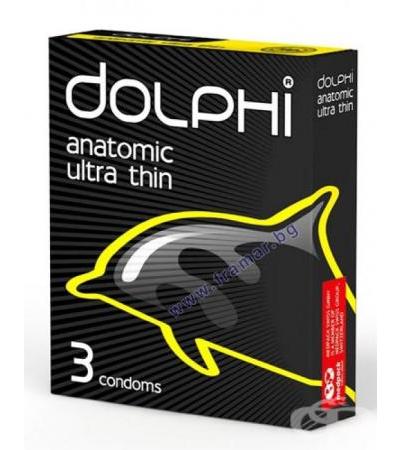 ПРЕЗЕРВАТИВИ ДОЛФИ ANATOMIC ULTRA THIN * 3 бр.