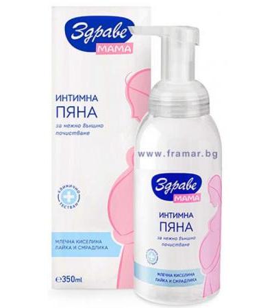 ЗДРАВЕ МАМА ИНТИМНА ПЯНА 350 мл.