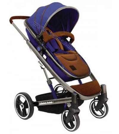 КИКА БО КОЛИЧКА DIVAINA TRUE BLUE 2 В 1 С ТРАНСФОРМИРАЩА СЕ СЕДАЛКА