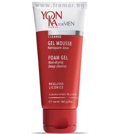 ЙОН КА МЕН FOAM GEL ДЪЛБОКО ПОЧИСТВАЩ ГЕЛ С ЕКСТРАКТ ОТ СЛАДНИК 100 мл.