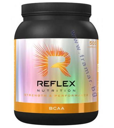 РЕФЛЕКС НУТРИШЪН BCAA капсули * 500