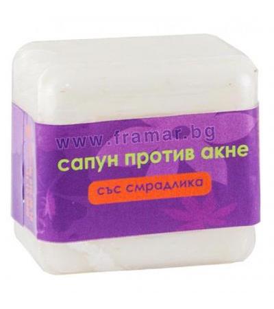 САПУН ПРОТИВ АКНЕ СЪС СМРАДЛИКА 60 гр. НИЯ МИЛВА