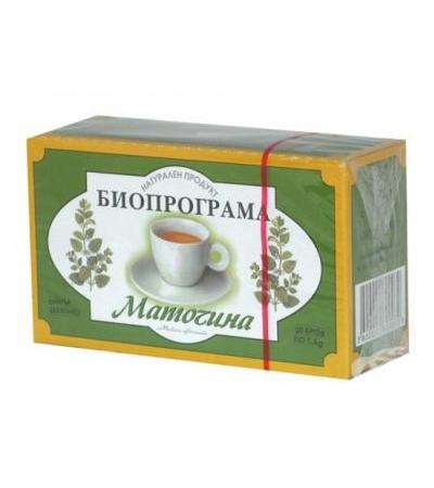 ЧАЙ ФИЛТЪР МАТОЧИНА * 20