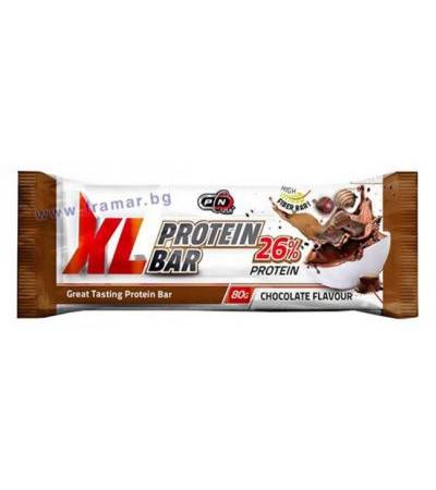 ПЮР НУТРИШЪН БАР XL С ШОКОЛАД 80 гр.