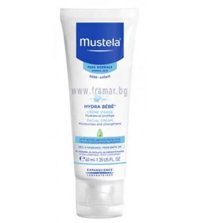МУСТЕЛА - HYDRABEBE CREM - КРЕМ ЗА ЛИЦЕ 40 мл.