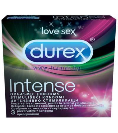 ПРЕЗЕРВАТИВИ ДУРЕКС INTENSE * 3