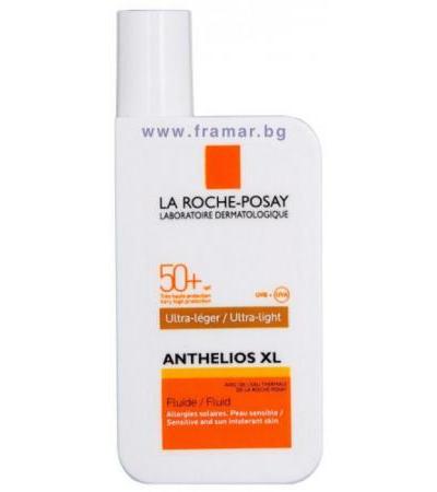 ЛА РОШ АНТЕЛИОС XL SPF 50+ СЛЪНЦЕЗАЩИТЕН ФЛУИД ЗА ЛИЦЕ 50 мл.