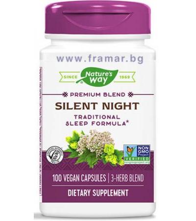 СПОКОЙНА НОЩ SILENT NIGHT капсули 440 мг * 100 NATURE'S WAY