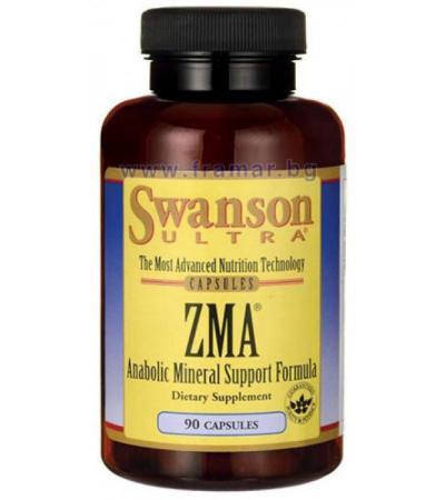 СУОНСЪН ZMA (ЦИНК И МАГНЕЗИЙ) капсули * 90