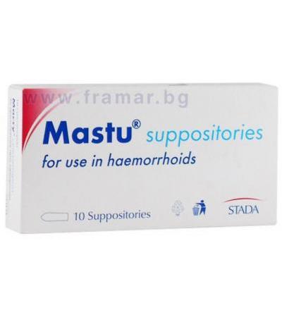 МАСТУ супозитории * 10