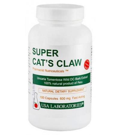 КОТЕШКИ НОКЪТ капсули 600 мг * 100 USA LABORATORIES