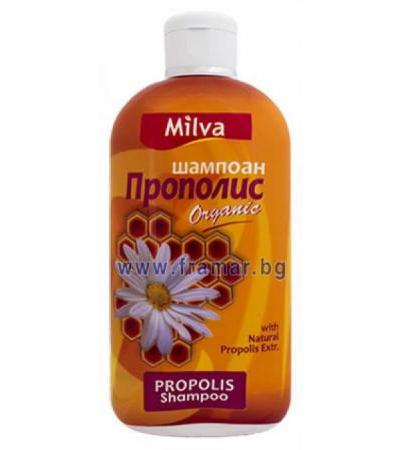 МИЛВА ШАМПОАН ЗА КОСА С ПРОПОЛИС 200 мл.