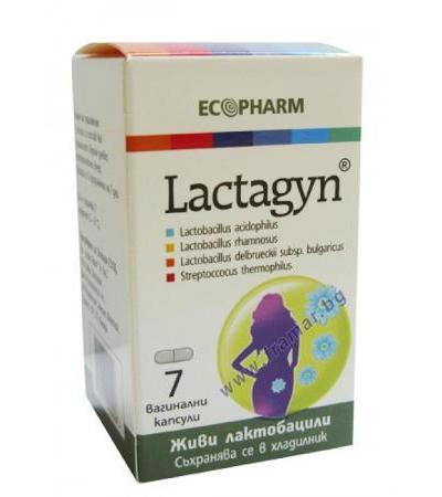 ЛАКТАЖИН капсули * 7 ЕКОФАРМ
