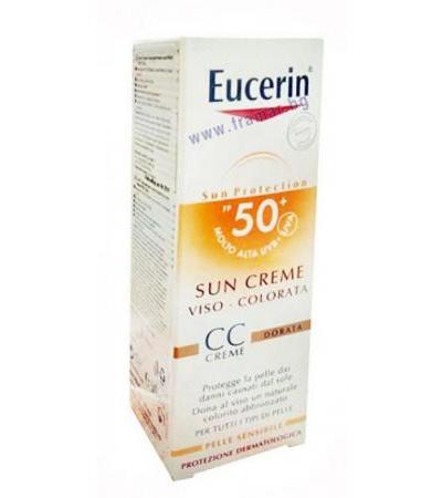ЕУЦЕРИН SPF 50 ТОНИРАН КРЕМ ЗА ЛИЦЕ 50 мл.