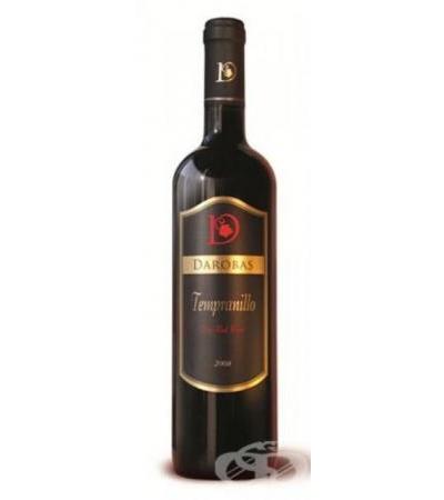 ВИНО ДАРОБАС ТЕМПРАНИО ЧЕРВЕНО реколта 2008 год. 750 мл.