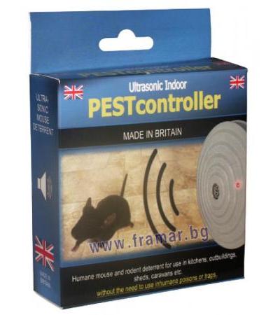 УРЕД УЛТРАЗВУКОВ PEST CONTROLER ПРОТИВ МИШКИ И ПЛЪХОВЕ 92 кв.м.