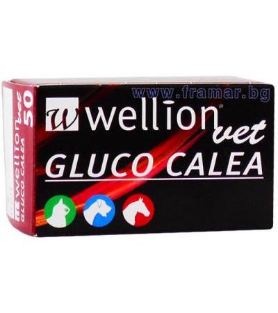 ТЕСТ ЛЕНТИ ЗА АПАРАТ ЗА КРЪВНА ЗАХАР WELLION GLUCO CALEA * 50 бр.
