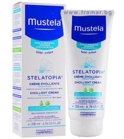 МУСТЕЛА - STELATORIA EMOLLIENT - ЕМОЛИЕНТ КРЕМ 200 мл