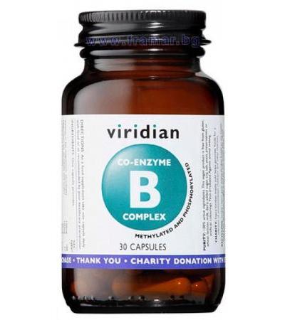 КОЕНЗИМ Б КОМПЛЕКС капсули * 30 VIRIDIAN