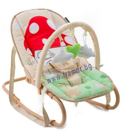 КИКА БО ШЕЗЛОНГ FOLIAGE BEIGE DEER