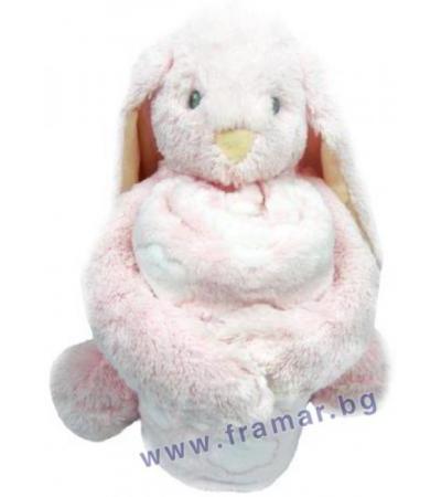 КИКА БО СЕТ ИГРАЧКА С ОДЕЯЛО BUNNY