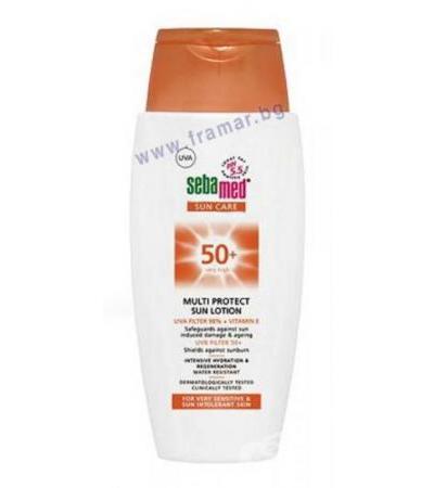 СЕБА МЕД СЛЪНЦЕЗАЩИТЕН ЛОСИОН SPF 50+ 150 мл.