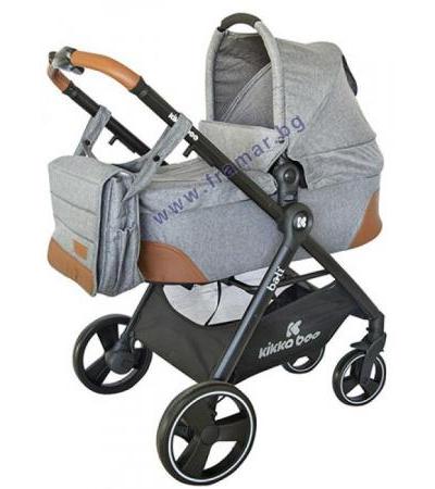 КИКА БО КОЛИЧКА BALI ZEN MELANGE GREY 2 В 1