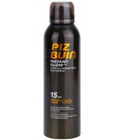 ПИЗ БУИН ИНСТАНТ ГЛОУ СПРЕЙ SPF 15 150 мл.