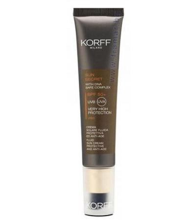 КОРФ СЪН СИКРЕТ СЛЪНЦЕЗАЩИТЕН АНТИ - ЕЙДЖ КРЕМ - ФЛУИД SPF 50 + 40 мл