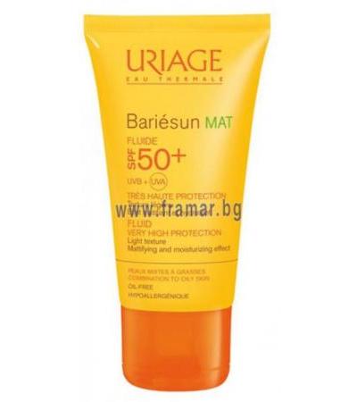 УРИАЖ BARIESUN МАТИРАЩ ФЛУИД SPF 50+ ЗА МАЗНА И КОМБИНИРАНА КОЖА 50 мл.
