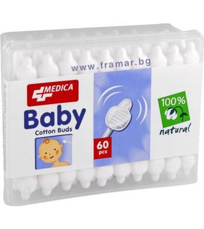ТУПФИ МЕДИКА С ОГРАНИЧИТЕЛ * 60 бр
