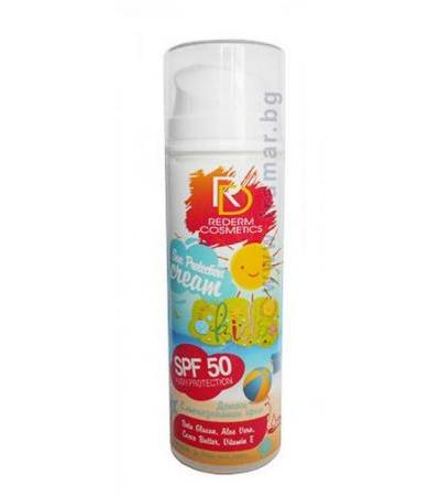 РЕДЕРМ КОЗМЕТИКС СЛЪНЦЕЗАЩИТЕН КРЕМ ЗА ДЕЦА SPF 50 150 мл.