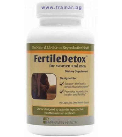 ФЕРТИЛ ДЕТОКС ЗА МЪЖЕ И ЖЕНИ капсули * 90 FAIRHAVEN HEALTH