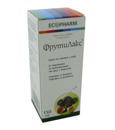 ФРУТИ - ЛАКС сироп слабителен смокиня 150 мл ЕКОФАРМ