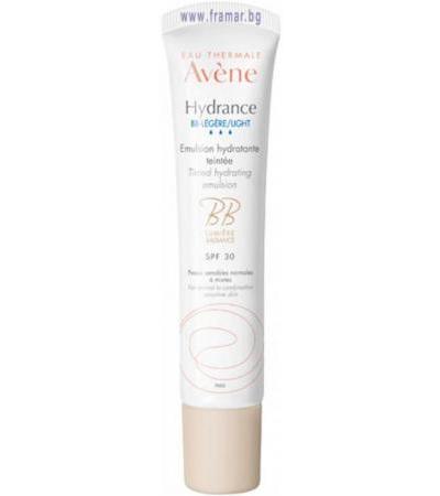 АВЕН ХИДРАНС ЛЕЖЕР ББ ТОНИРАНА ЕМУЛСИЯ СЪС SPF 30 40 мл