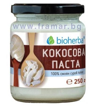 БИОХЕРБА КОКОСОВА ПАСТА 250 гр.