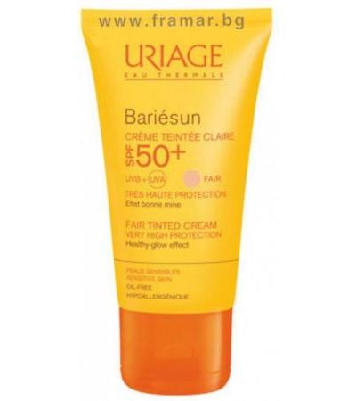УРИАЖ BARIESUN ТОНИРАН КРЕМ ЗА ЛИЦЕ СВЕТЪЛ ЦВЯТ SPF 50+ 50 мл.